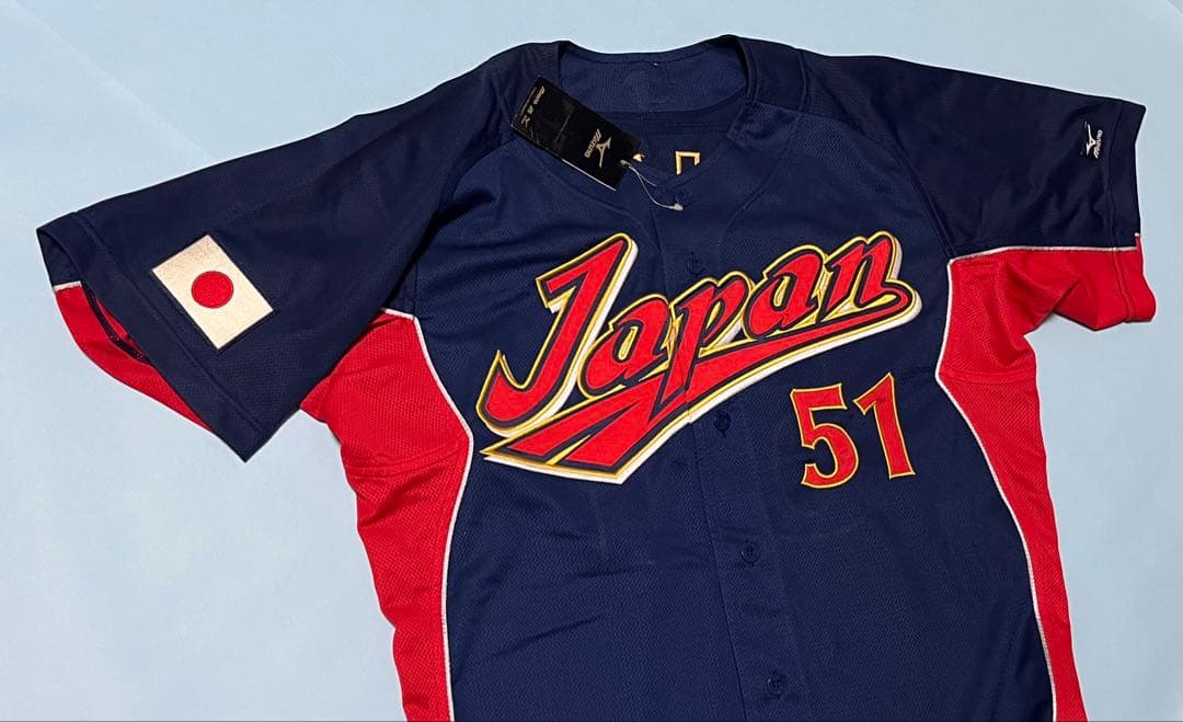 タグ付新品　2006WBC日本代表　イチロー選手ユニフォーム　ミズノプロ