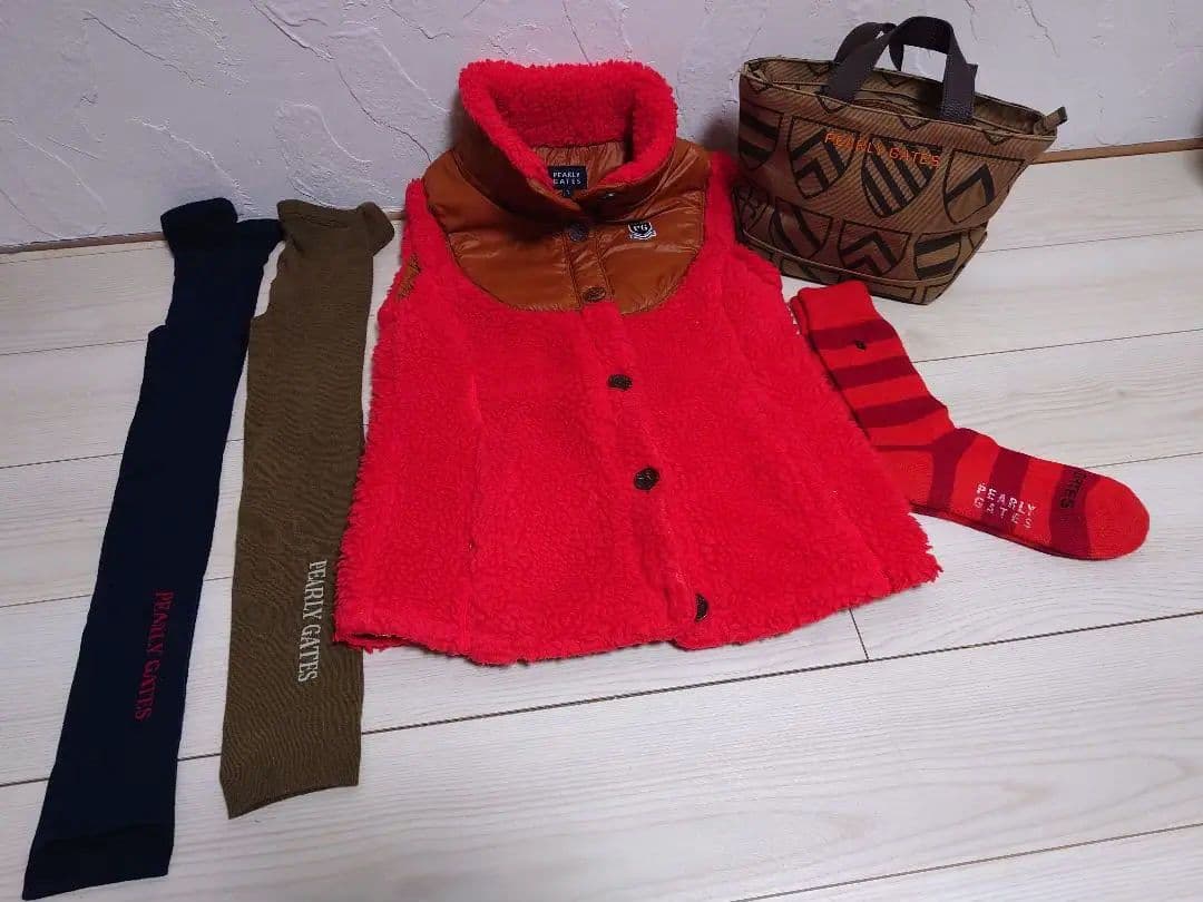 【23点】サイズ1 パーリーゲイツ ニット帽 パンツ シャツ タイツPEARLY