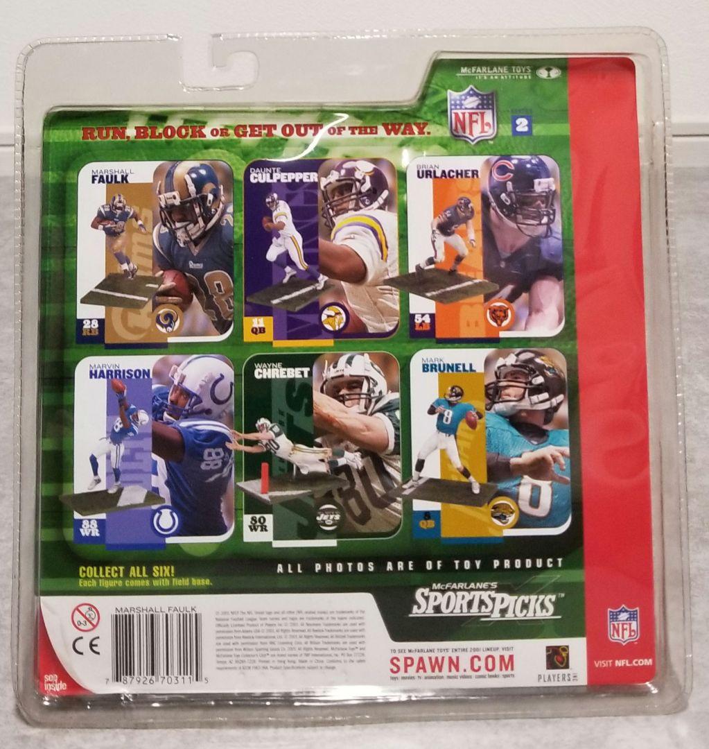 【未開封】NFL　マクファーレン　スポーツフィギュア　★ラムズ3点セット★