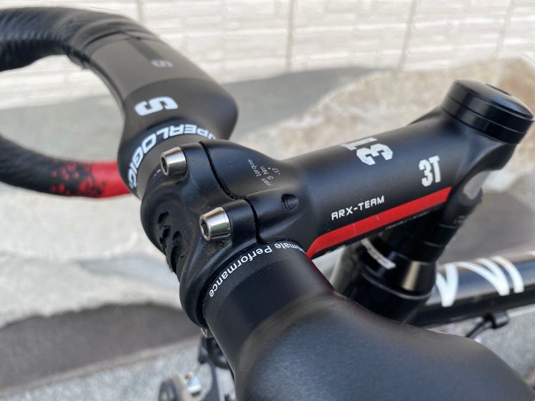 ARGON18 ロードバイクフレーム ブラック/レッド サイズ XS アルテグラ