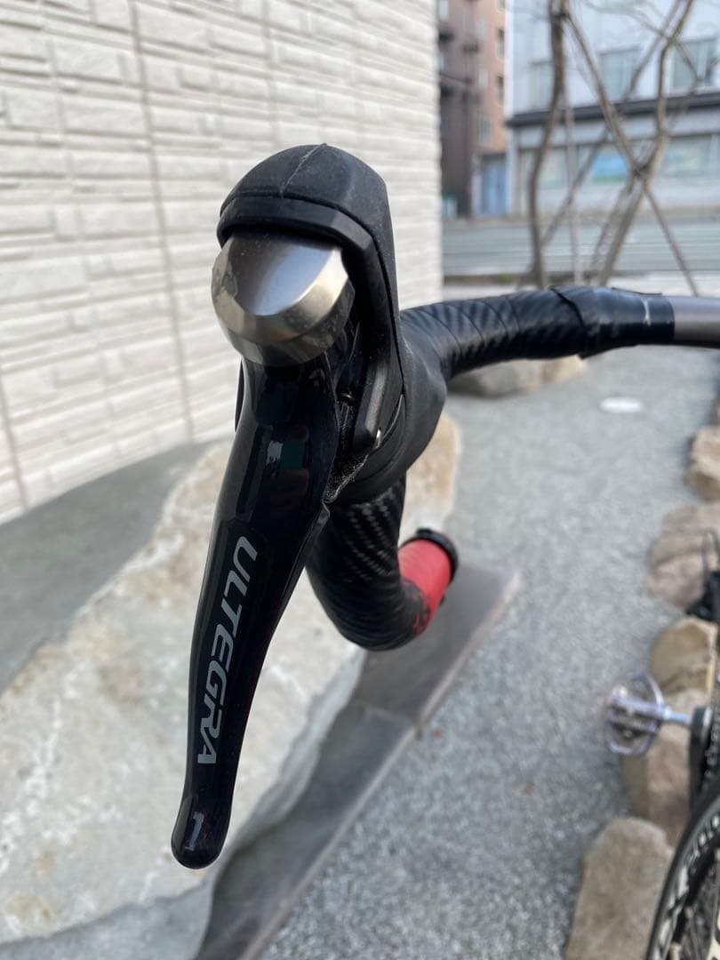 ARGON18 ロードバイクフレーム ブラック/レッド サイズ XS アルテグラ