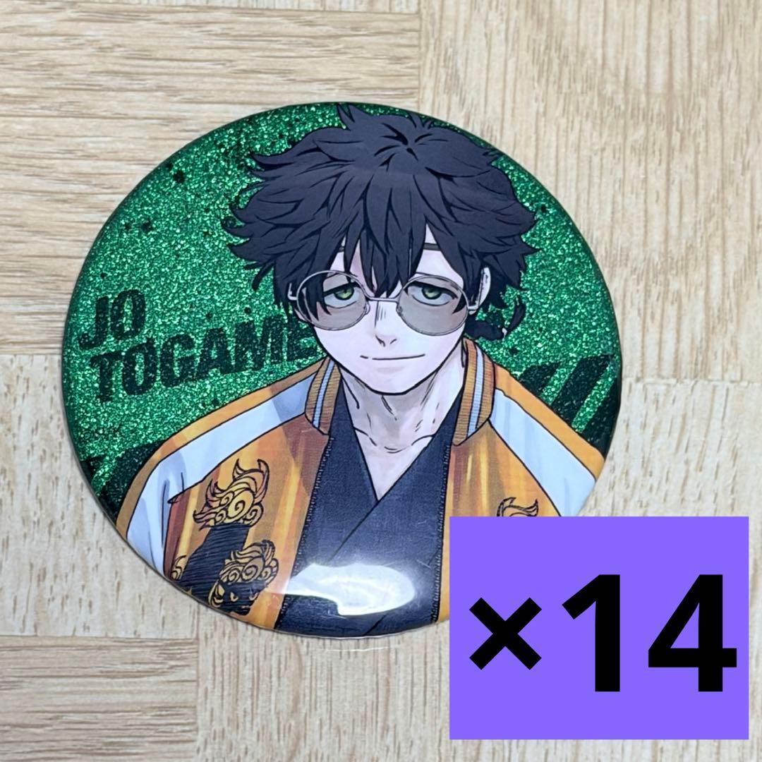 十亀条 缶バッジ グリッター