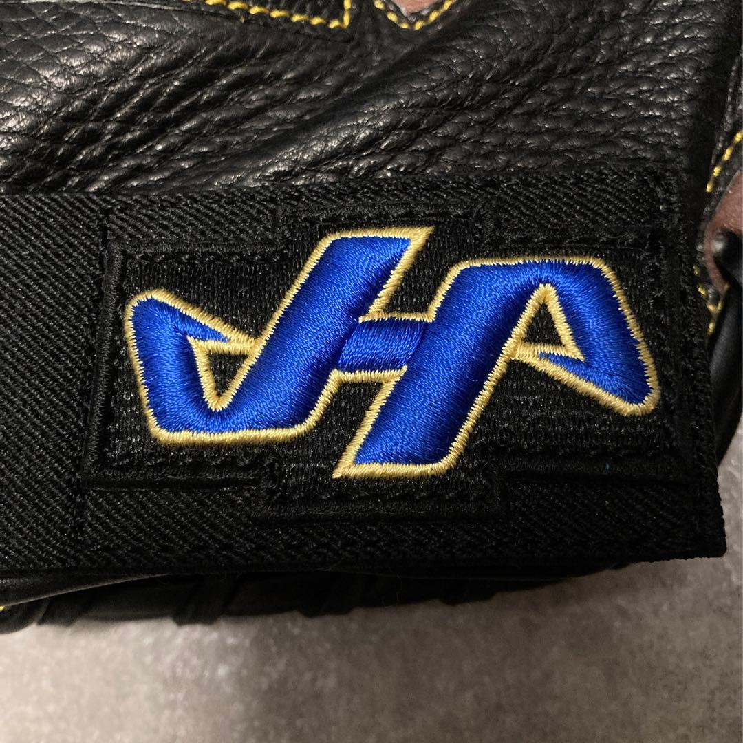 ハタケヤマ 硬式 軟式 兼用 野球 グローブ 板グローブ フェンスグローブ 美品