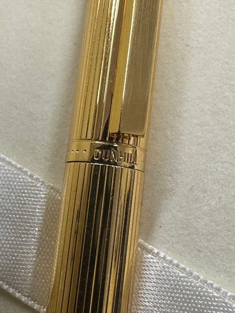 【未使用】Dunhill ダンヒル　万年筆　14金 14K585刻印