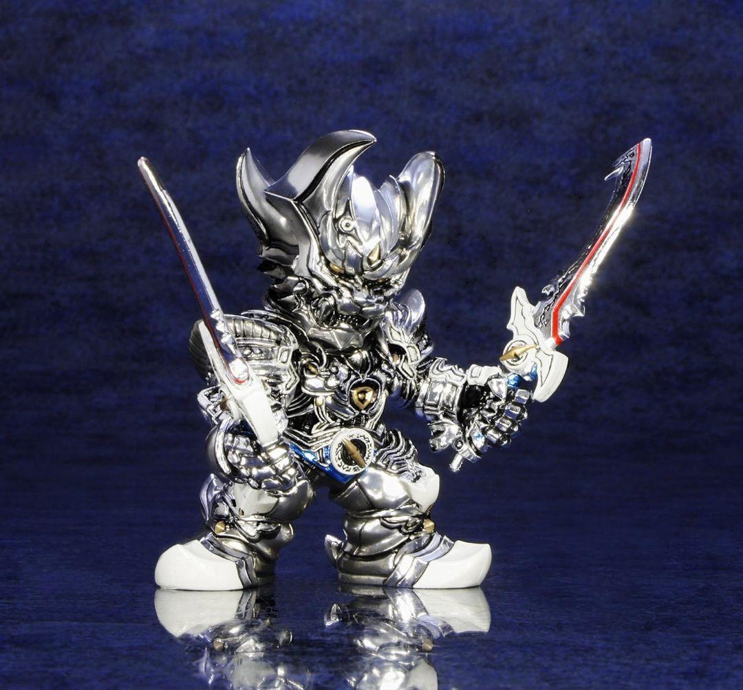 新品●牙狼デフォルメ魔戒コレクション 銀牙騎士ゼロ メッキver.●未開封美品