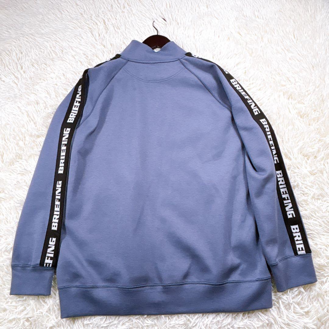 【希少⭐️美品⭐️サイズXL】ブリーフィングゴルフ　ブルゾン　ジャケット　サイドロゴ