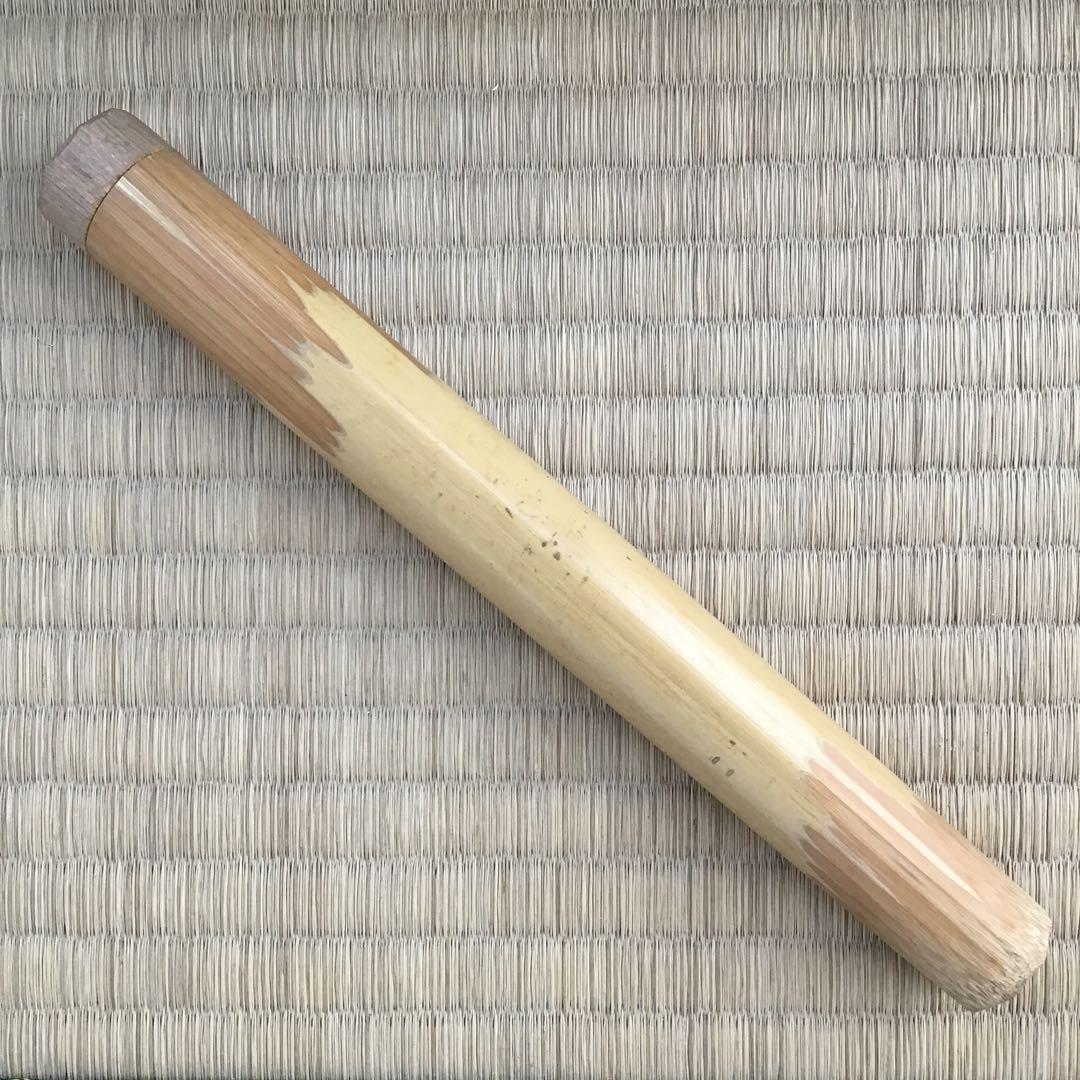 茶道具　茶杓　銘:南山ト号　松尾宗倫作　葆光斎書付　共筒　共箱　紙箱　S43CS