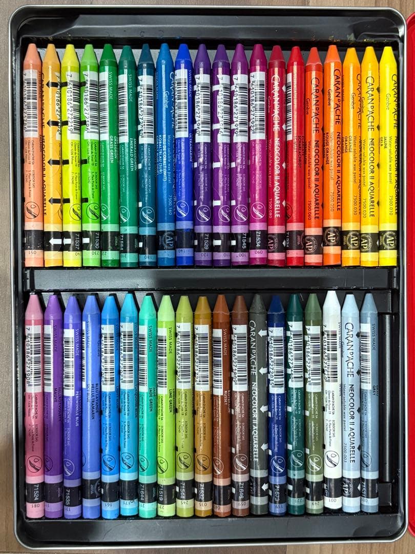 カランダッシュ ネオカラーII 40色 クレヨン