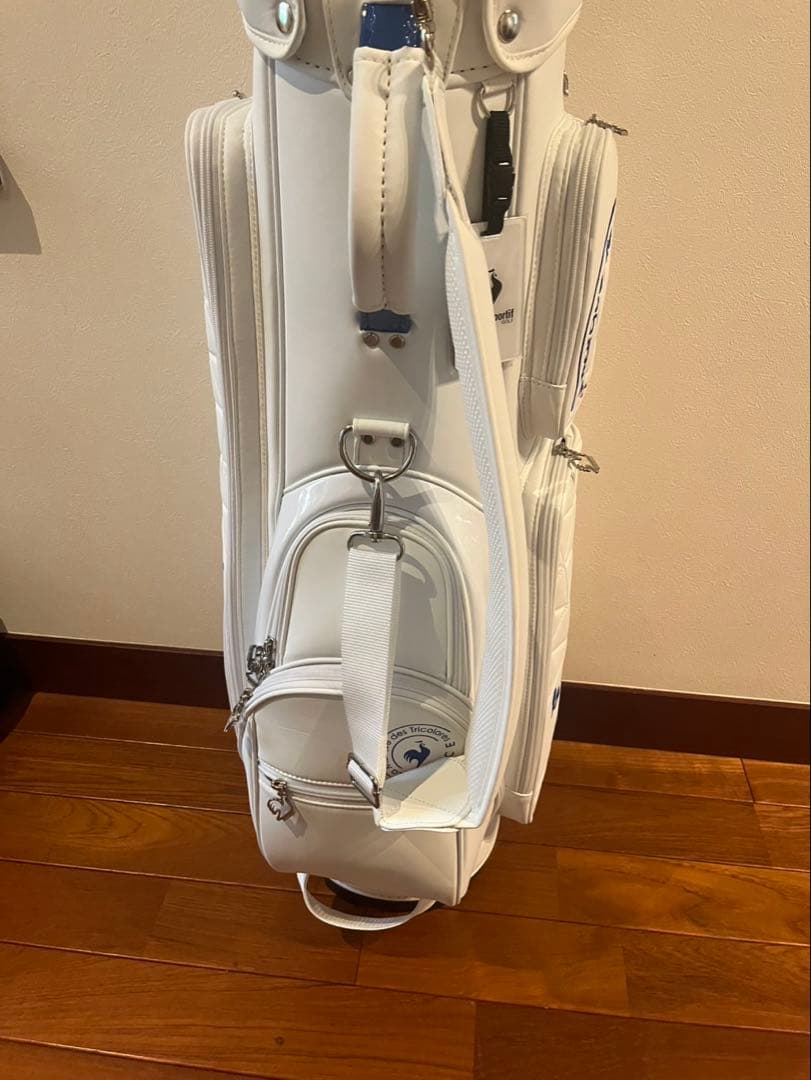 【ルコックスポルティフ　ゴルフキャディバッグ】ホワイト