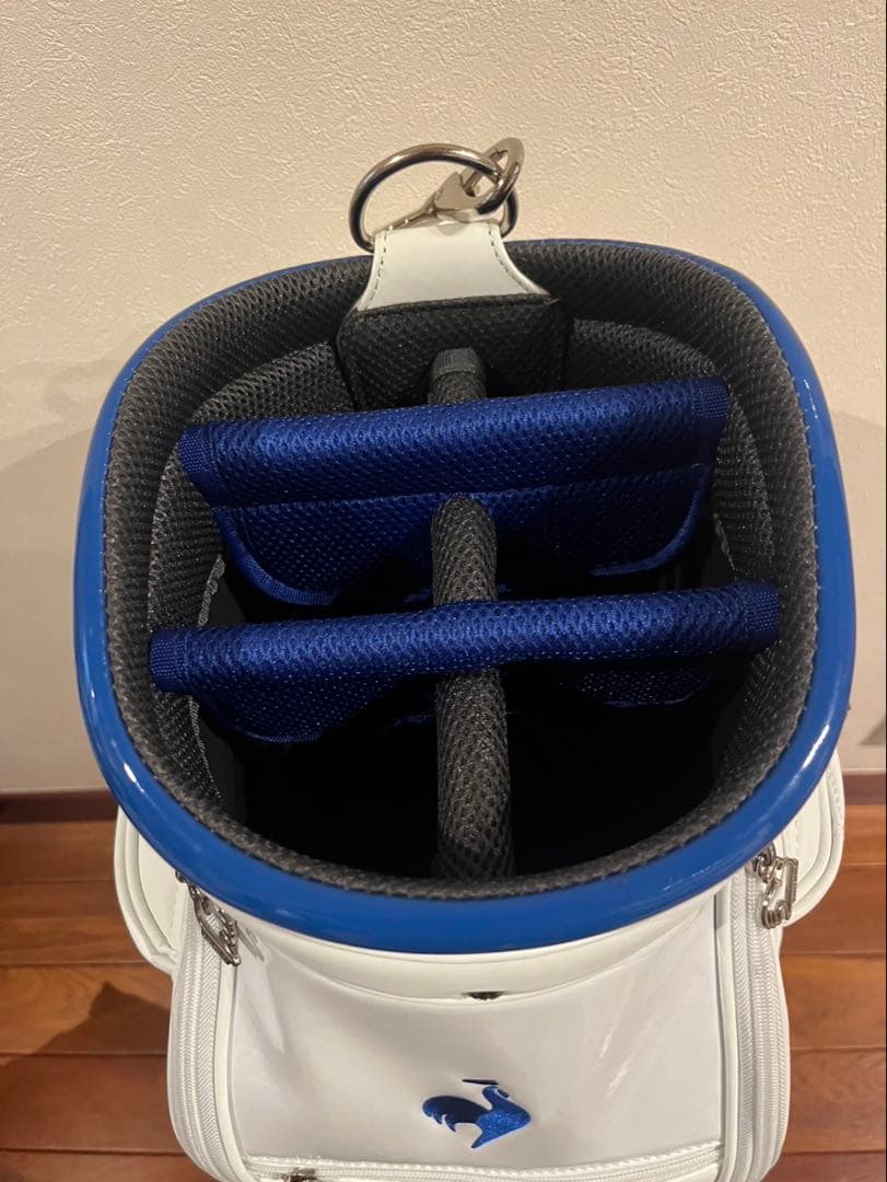 【ルコックスポルティフ　ゴルフキャディバッグ】ホワイト