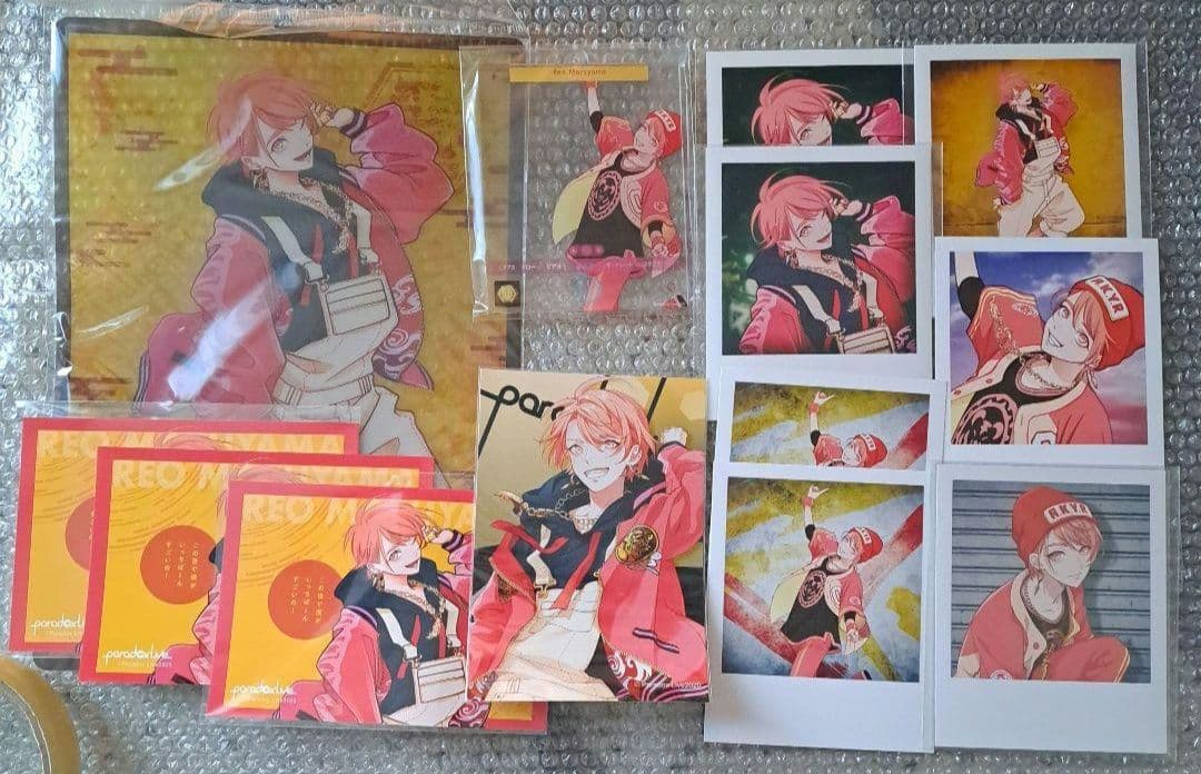 パラライ アクキー トレフォト ポストカード 缶バッジ 珂波汰 那由汰