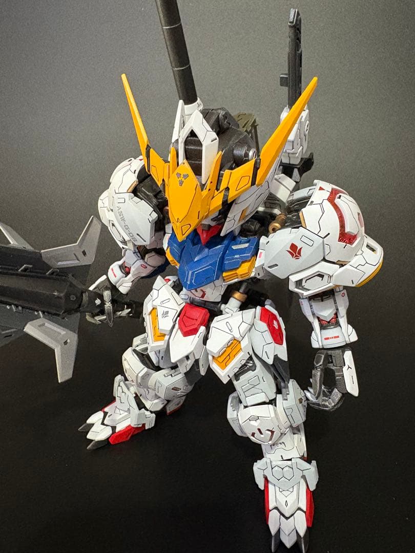 MGSD ガンダムバルバトス　改修　完成品