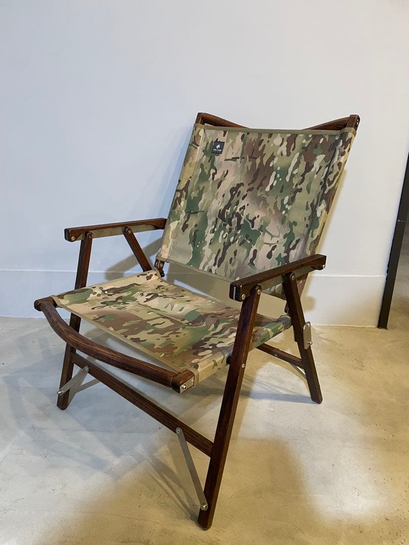 kimicamp クラッシックチェア カモ柄