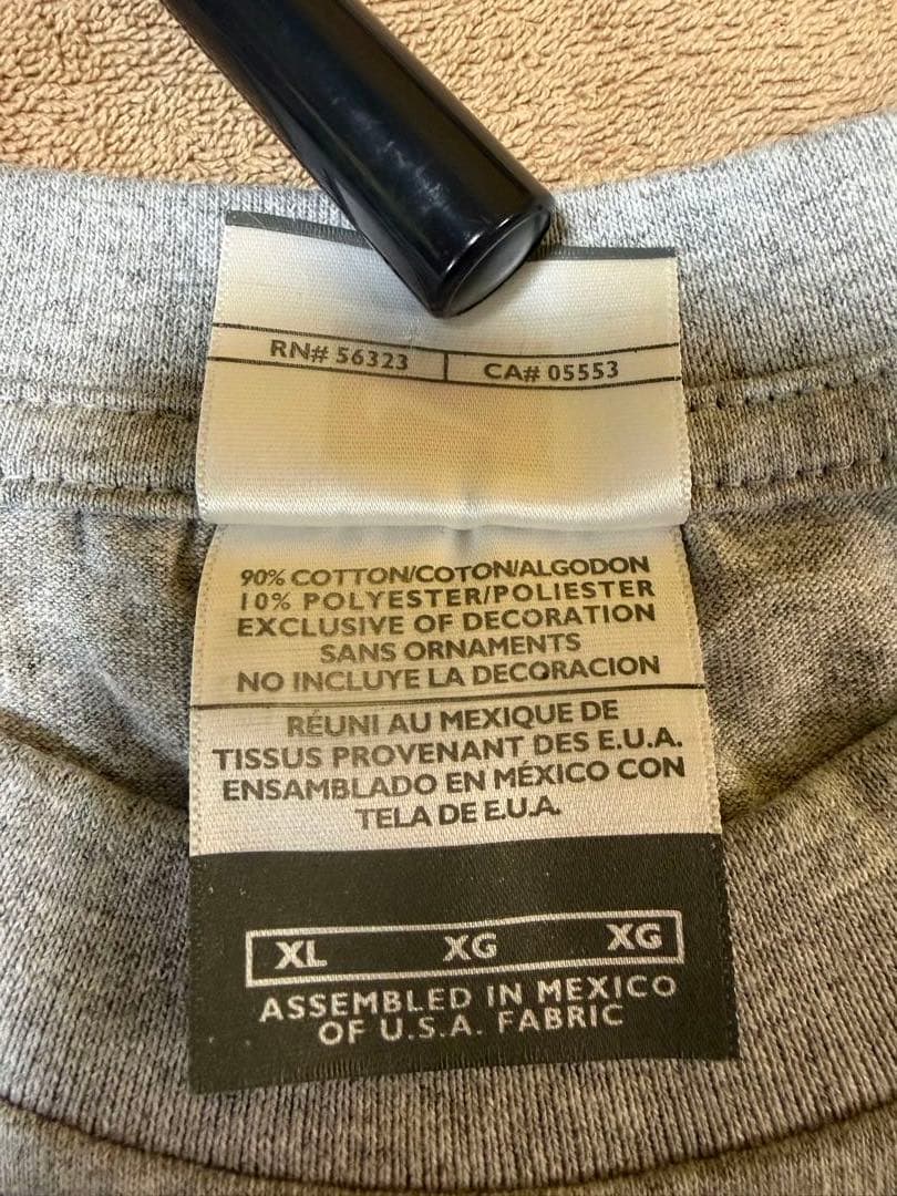 【新品】NIKE×ヤンキース Tシャツ XL グレー メキシコ製 MLB