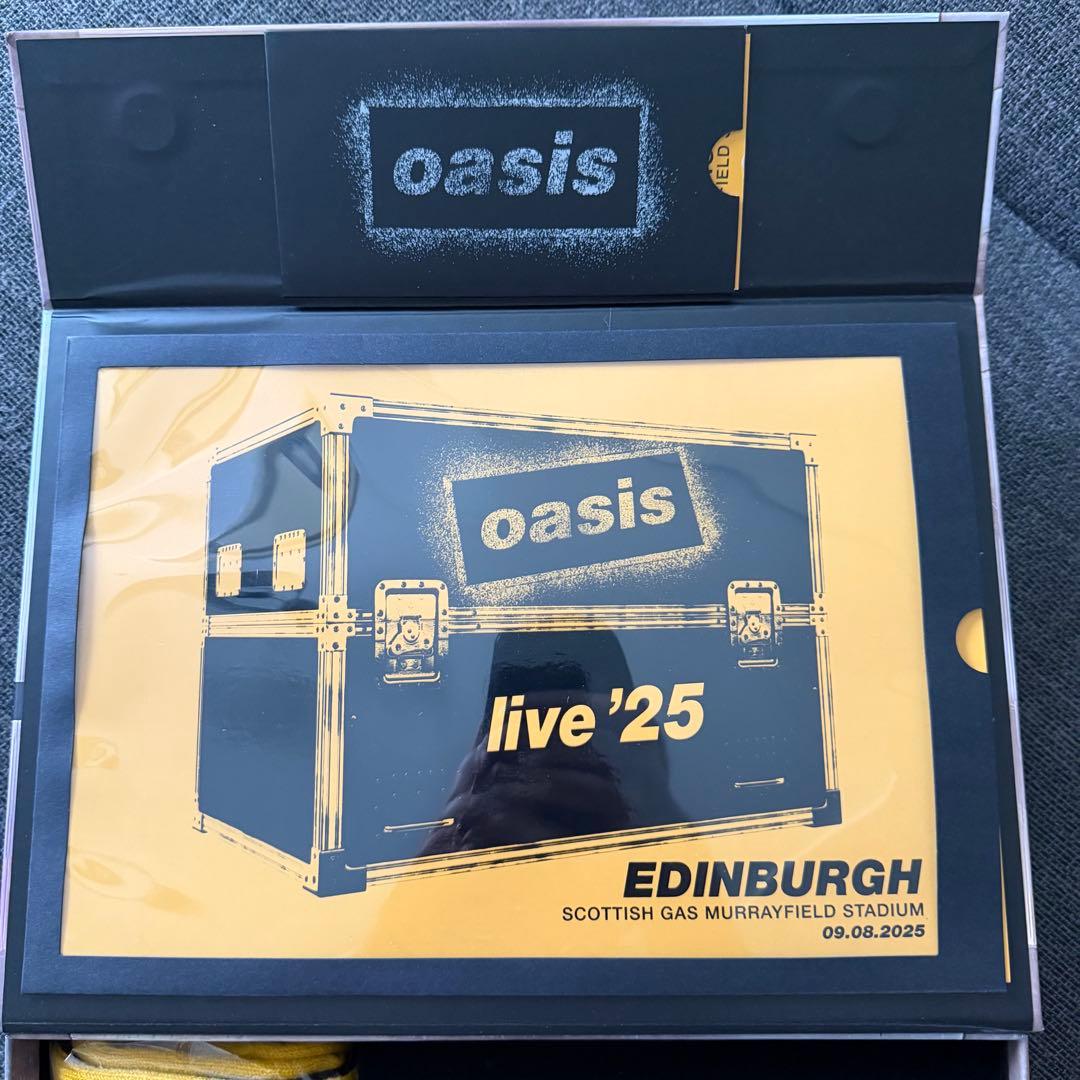 oasis live '25 VIPパッケージ（8/12 エディンバラ）