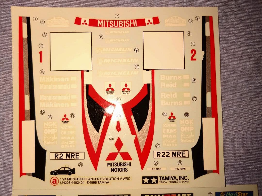 【限定特価】田宮 1/24スケールのプラモデルの4点セット②