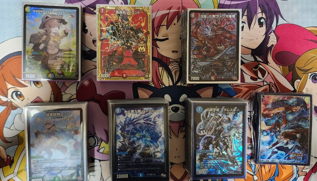 ベ*ー様 デュエルマスターズ デッキまとめ売り デュエプレ スリーブ付き