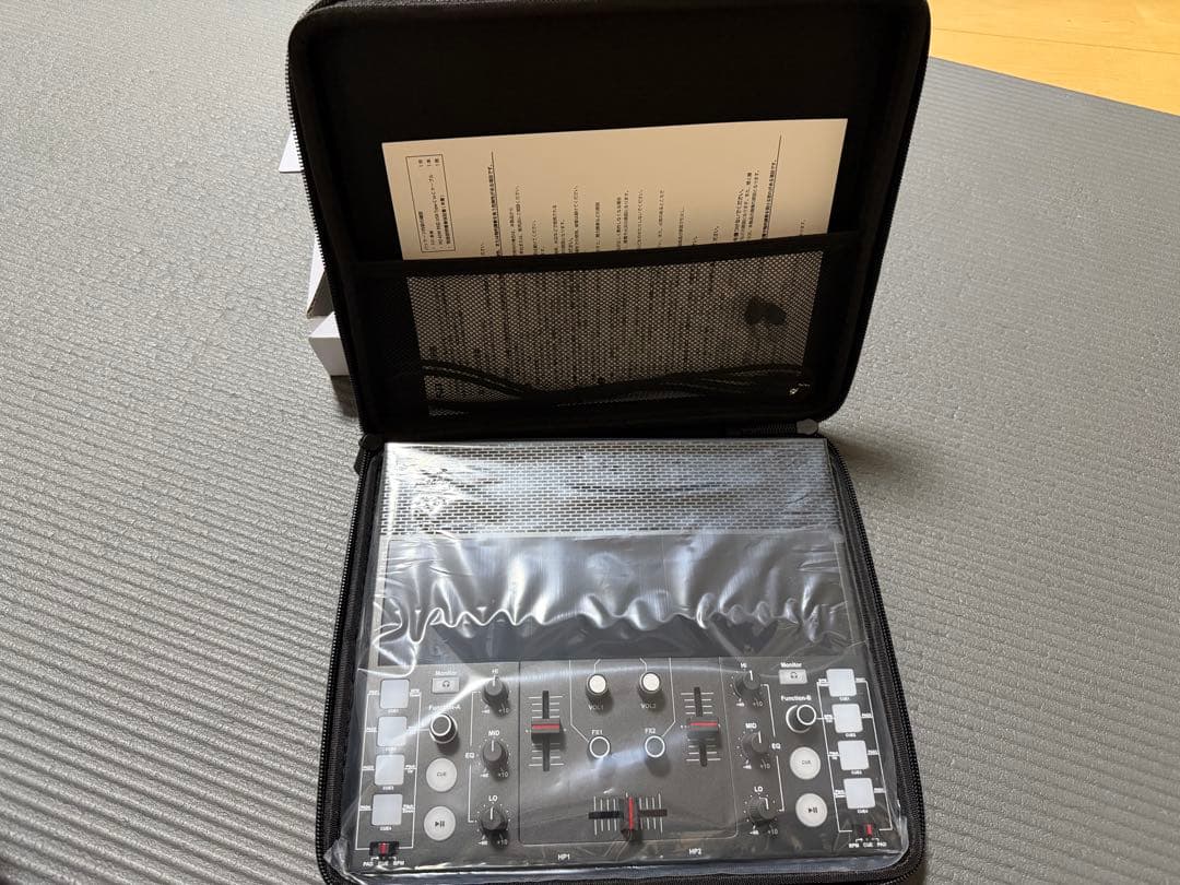 【新品未開封】FJ1 DJコントローラー A4サイズ ブラック　ミューシグナル