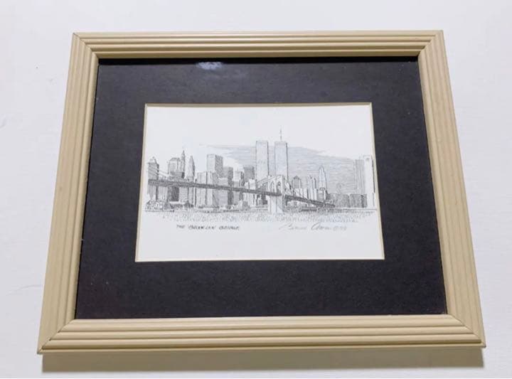 ニューヨーク絵画　リトグラフ