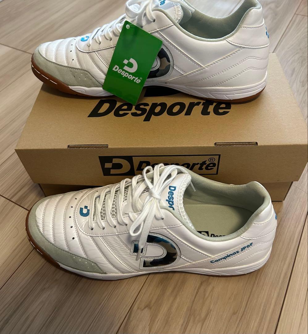 Desporte フットサルシューズ ホワイト