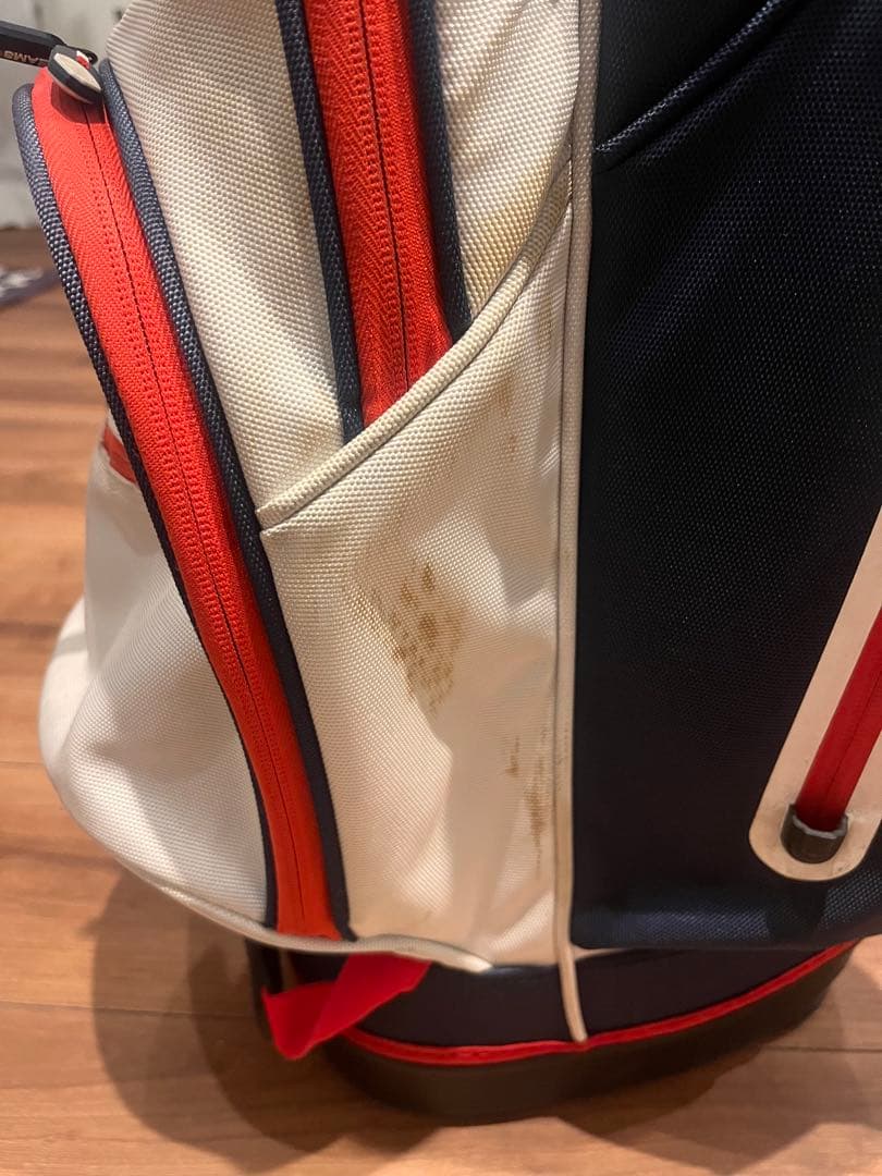 BEAMS GOLF スタンド キャディバッグ トリコロールカラー 生産終了