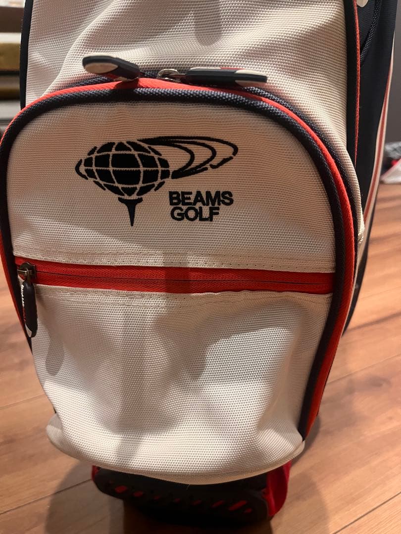 BEAMS GOLF スタンド キャディバッグ トリコロールカラー 生産終了