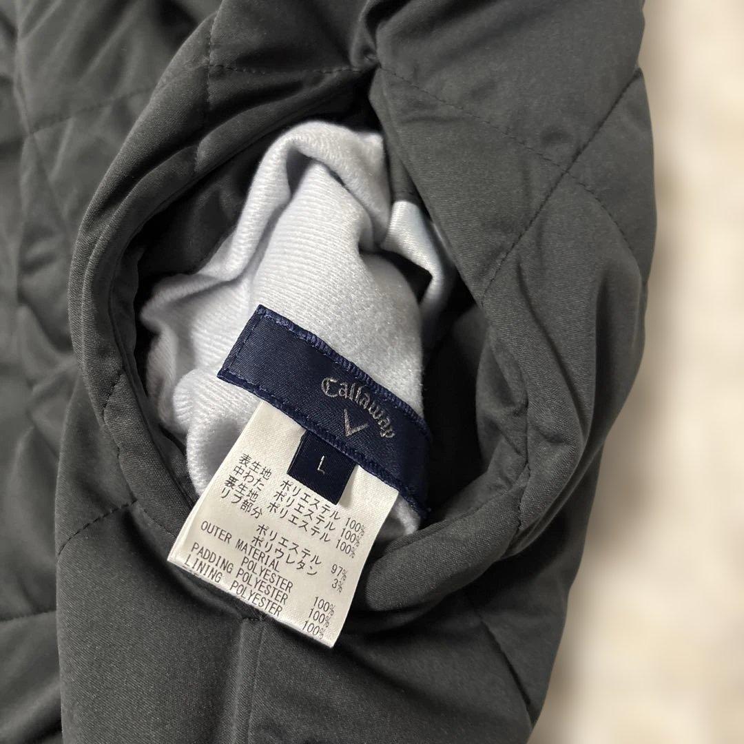 キャロウェイcallawayスニードジャックジャケットLリバーシブル黒灰ゴルフ