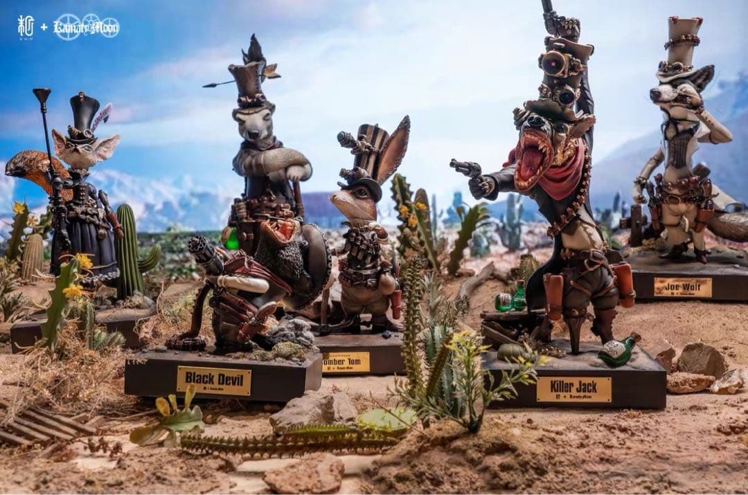 デザイナーズトイ 鎌田光司 荒野の狼 VIP トレトイフィギュア