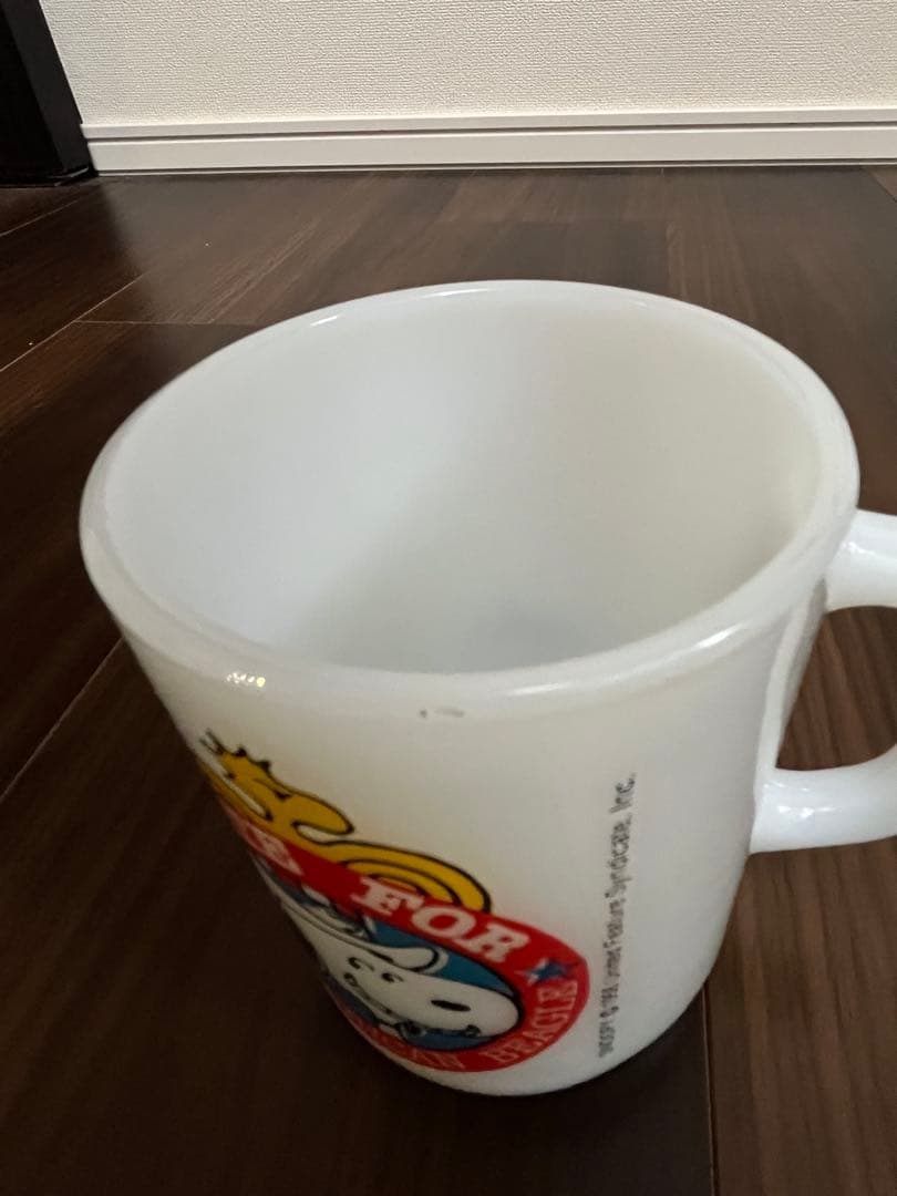 【希少】1980年　ファイヤーキング　スヌーピー　マグカップ4個セット