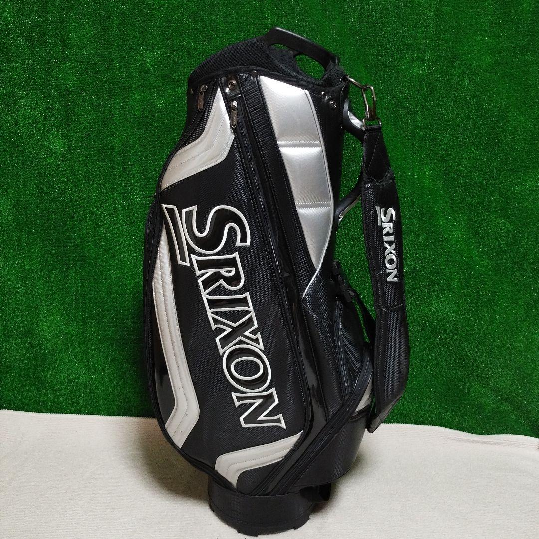Srixon キャディバッグ ブラック/シルバー　フードなし　※美品※