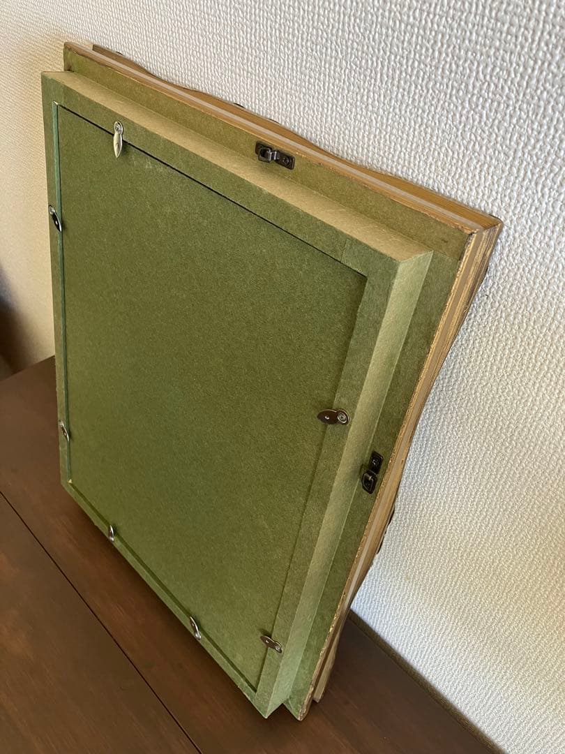 ☆ HaRu 薔薇 花 絵画 油絵 ♪ アンティーク 額縁 F4