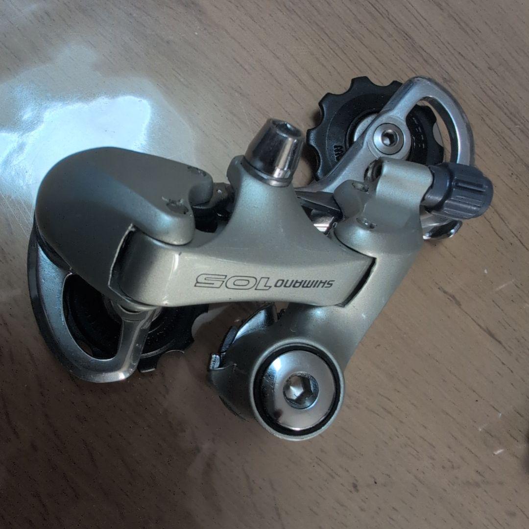 SHIMANO 105 フロント＆リアディレイラー、シフトレバー組 未使用品！