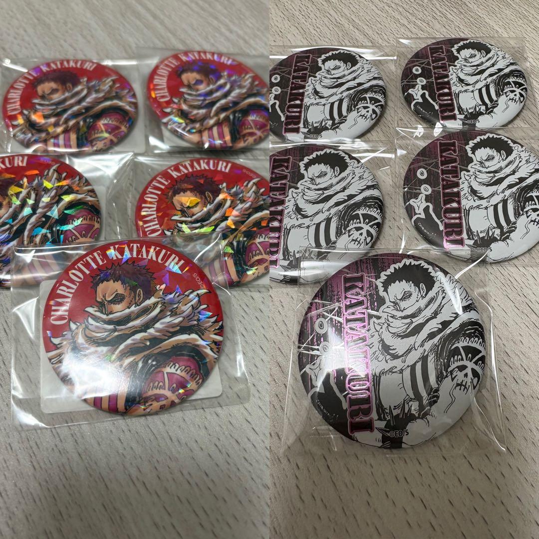ワンピース　カタクリ　オールスター　原作缶バッジ