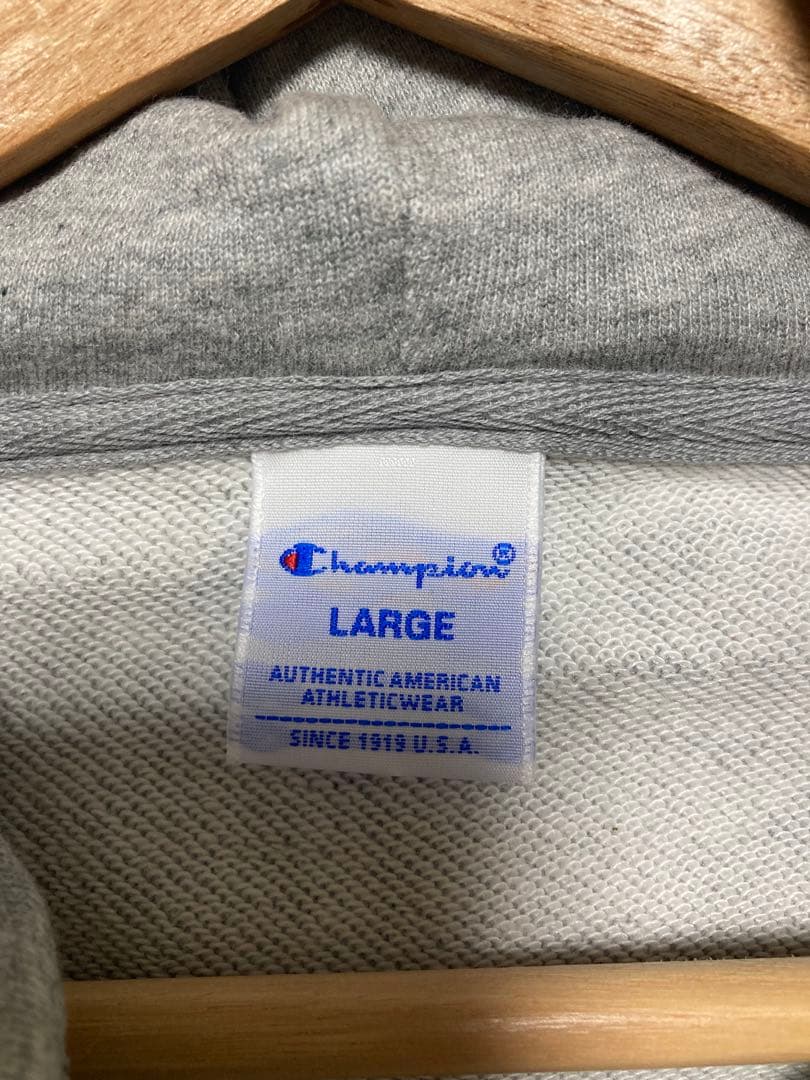 日本ハムファイターズ チャンピオンコラボパーカー Lサイズ グレー 新品未使用品