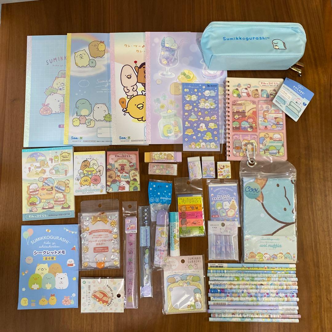 【新品タグ付】　すみっコぐらし　てのりぬいぐるみ　まとめ売り　100点以上