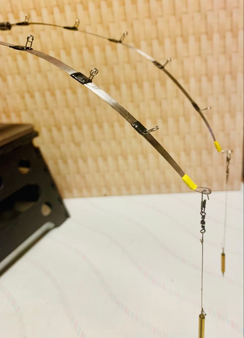 ワカサギステンレス穂先　 300ミリ　　２本