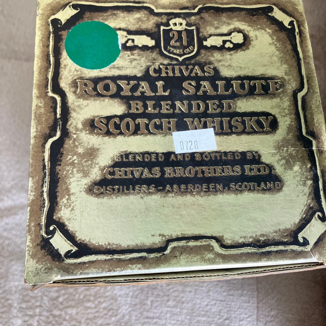 ロイヤルサルートSCOTCH WHISKY 21年古酒　 未開栓