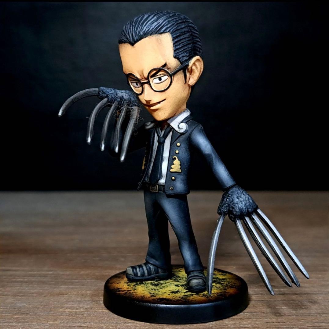 ワンピース　ワールドコレクタブル　ウソップ、カヤ、クロ　リペイント