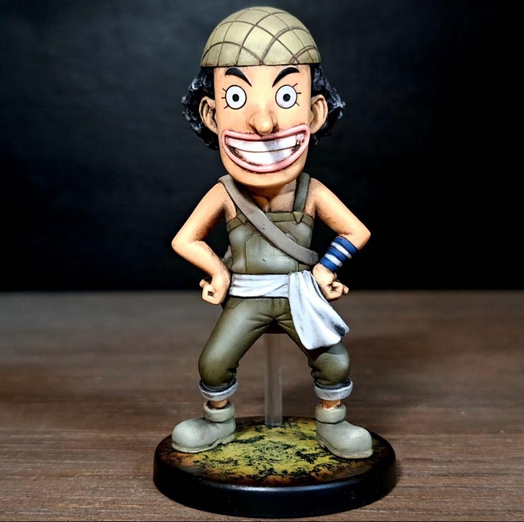 ワンピース　ワールドコレクタブル　ウソップ、カヤ、クロ　リペイント