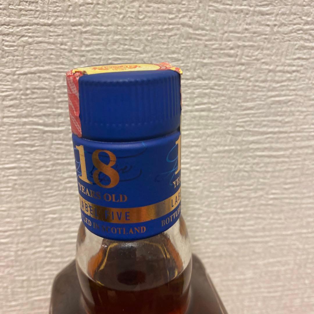 LABEL 5 18年 エクストラレア スコッチウイスキー 750ml