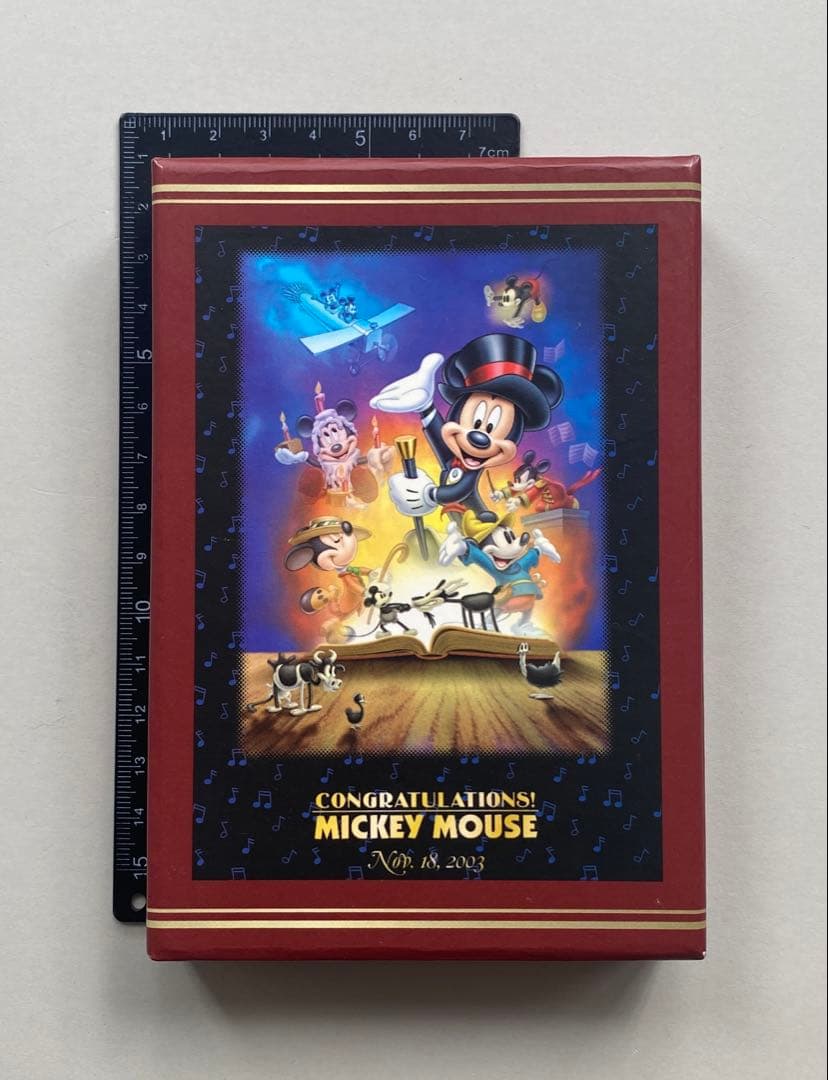 ミッキーマウス　75周年　ピンバッジセット　ミッキー　2003年　平成レトロ