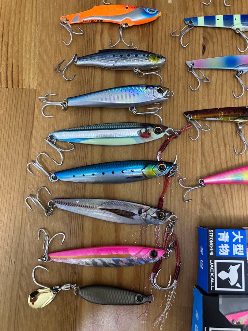 BIGBACKER107セットアッパー125　イワシこつぶ　ジグパラ　Gコン