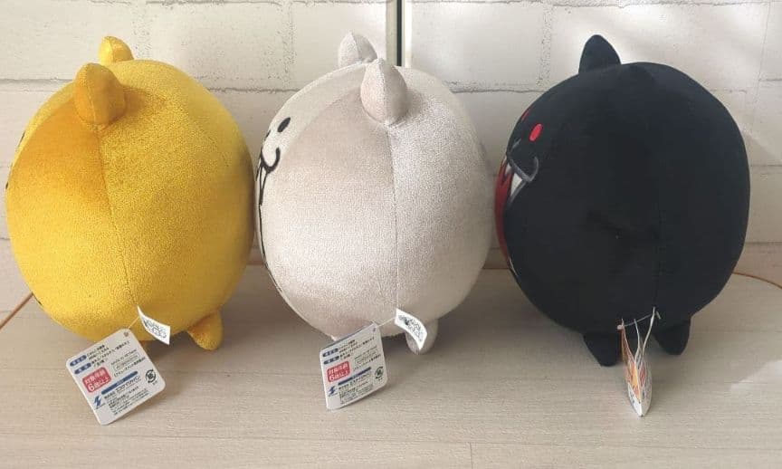 にゃんこ大戦争　MBぬいぐるみ８　金ネコ　メタルネコ　殺意のネコ