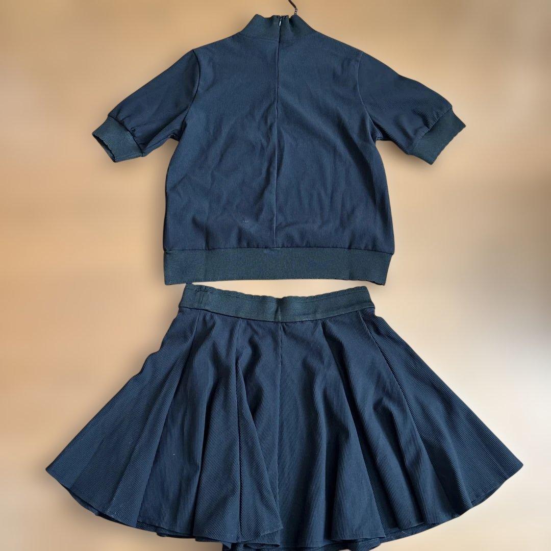 UTAA ブラックハイネックセットアップ　S