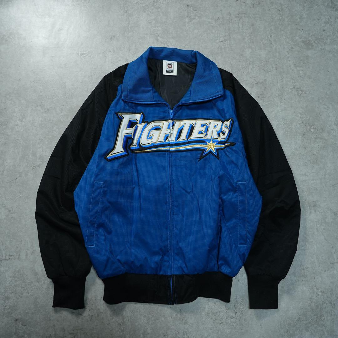 美品 日本ハムファイターズ スタジャン グラコン 中綿 ジャケット ミズノ社製
