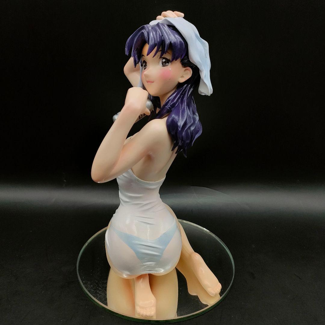 エヴァンゲリオン　葛城ミサト　透け黒下着　風呂上がり　ガレージキット全塗装完成品