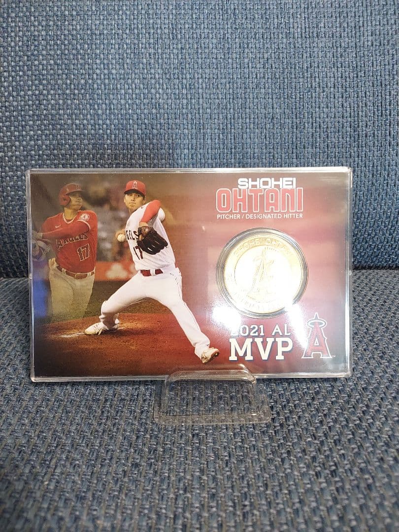 【希少】大谷翔平　2021 AL MVP獲得記念　限定記念&カード