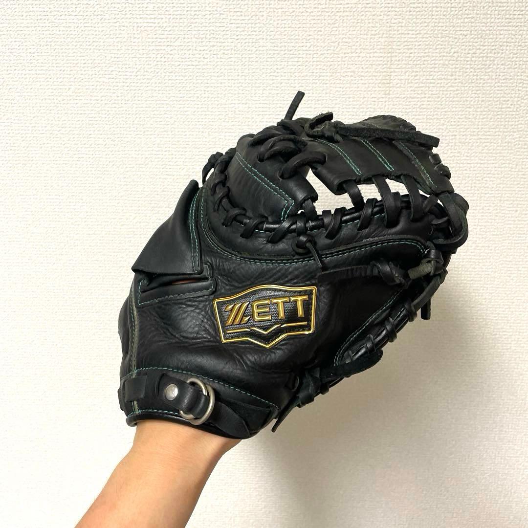 468 ZETT 型抜群 即戦力 軟式 少年 キャッチャーミット