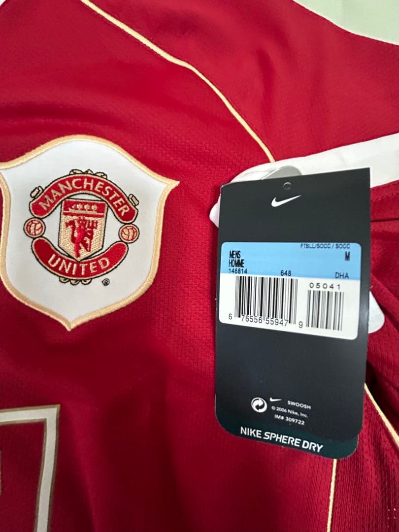 【新品タグ付】マンチェスターユナイテッド　ゲームシャツ