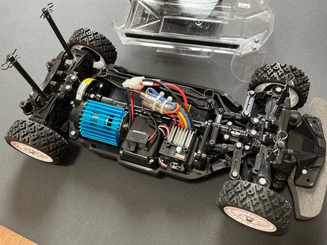 XBランチアデルタ インテグラーレ (TT-02) プロポ付き塗装済み完成モデル